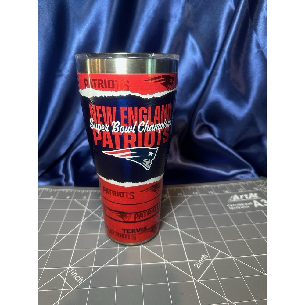 What Could Have Been!! Tervis NE Patriots Super Bowl Champions 30oz Tumbler NEW
